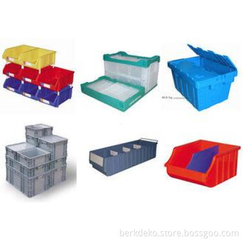 Injection Nesting Folding & Stacking Molded Plastic Cotaine